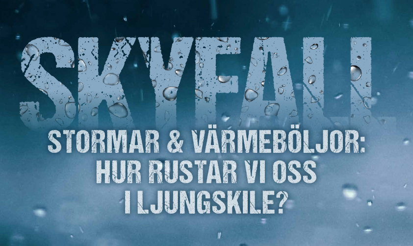 Skyfall, stormar och värmeböljor – hur rustar vi oss i Ljungskile?