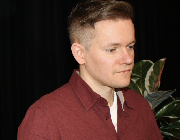 Joakim Medin föreläste om hotad journalistik